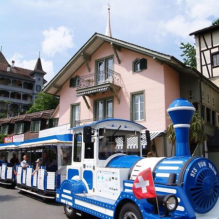 Hotel Schlosspintli Spiez Exterior foto